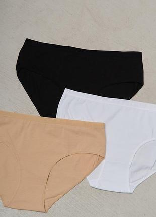 Набор женских трусиков plus size из 3 шт