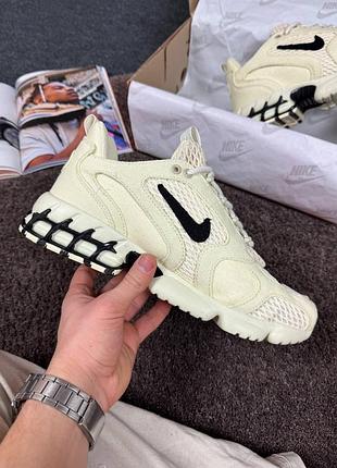 Кроссовки nike stussy spiridon cage 2 текстильные в коробке