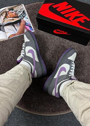 Чоловічі кросівки nike sb dunk low 'purple pigeon'   найк