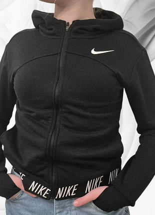 Спортивная кофта (худи) nike dri-fit на девушку, оригинал (рост 146-152)