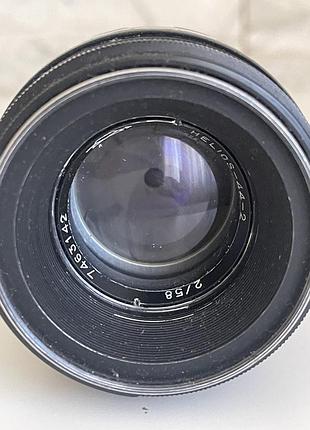 Обʼєктив revue soligor helios 44-2 2/58 2