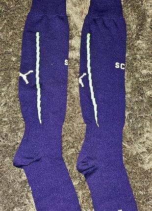 Футбольные гетры puma team liga socks core на 39-40