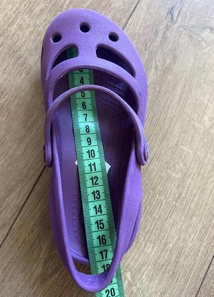 Crocs для дівчинки 6