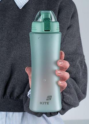 Пляшечка для води, 660 мл, бірюзова kite (k25-1216-2)
