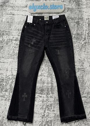Фларед джинси gallery dept x chrome hearts