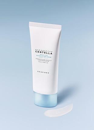 Зволожувальний сонцезахисний крем skin1004 madagascar centella hyalu-cica water-fit sun serum, 100 мл