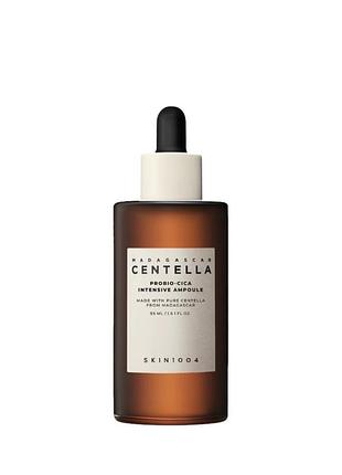 Зміцнювальна сироватка для обличчя із центеллою skin1004 - madagascar centella probio-cica intensive ampoule, 95 мл