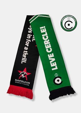 Футбольный шарф fc cercle brugge в идеальном состоянии.