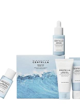 Дорожній набір косметики skin1004 - madagascar centella hyalu-cica travel kit