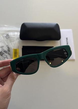Солнезащитные очки balenciaga bb0095s 005 green