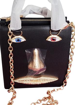 Сумка schiaparelli кожаная через плечо