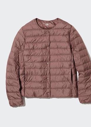 Ультратонкий пуховик uniqlo