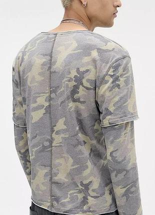 Лонгслив jaded london camo 2
