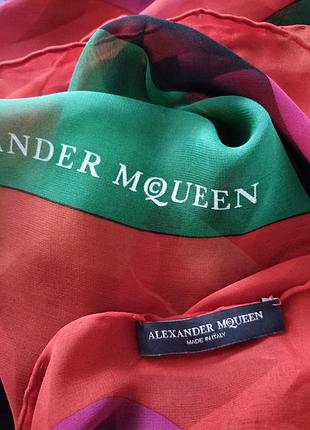 Винтажный платок alexander mcqueen