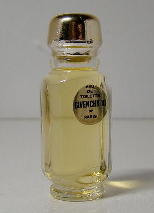 Миниатюра givenchy iii edt. оригинал. винтаж