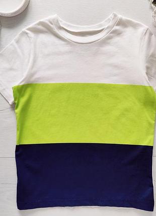 4,6 лет, рост 110,116 футболка для мальчика h&amp;m (Эч энд эм) артикул 26544