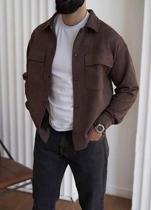 Замшева сорочка