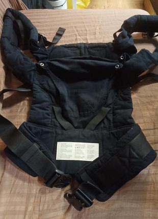 Слинг рюкзак manduca first silver lily 2