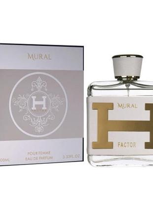 Жіночій парфюм mural h factor pour femme 100 ml