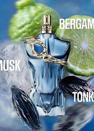 🍋‍🟩оригинал новинка 2026 года jean paul gaultier le beau narcisse парфюмированная вода для мужчин, свежий мужской аромат пробник