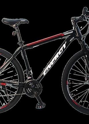 Велосипед crossbike energy 29" 17" чорний-червоний