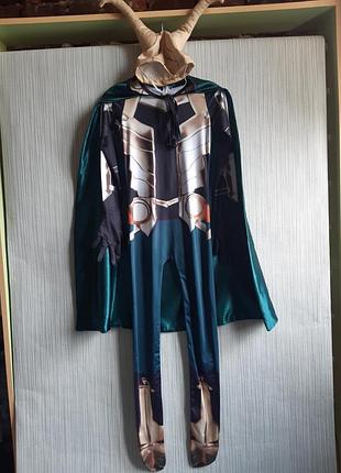 Карнавальный костюм marvel loki marvel 122-128см