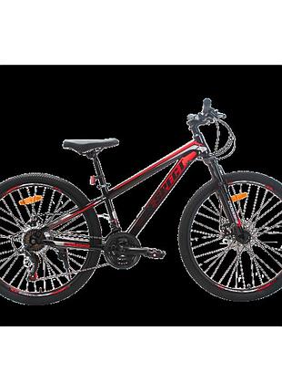 Crossbike велосипед crossbike respect 26" 13" черный-красный