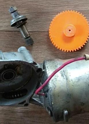 Шестірня моторчика двірників ваз газ 48 зубів