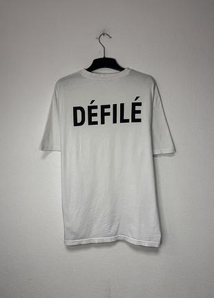 Balenciaga defile logo tee чоловіча футболка баленсіага