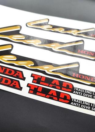 Наклейки на мотоцикл мопед скутер лиад lead honda хонда леад комплект с надписями tlad