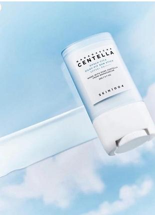Skin1004 сонцезахисний стік із центеллою madagascar centella hyalu-cica silky-fit sun stick spf50+ pa++++, 20 g