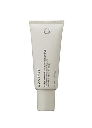 Скраб для шкіри голови davroe scalp remedy spa exfoliating scrub