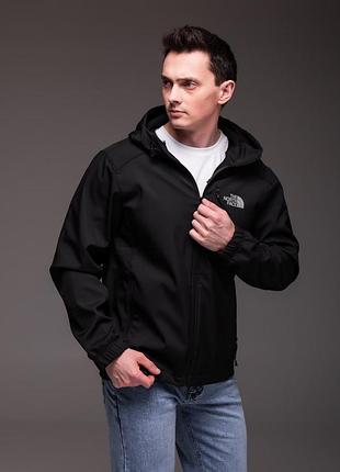 Чоловіча куртка softshell на флісі the north face