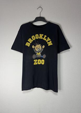 Wu-tang clan wu bear brooklyn zoo tee original чоловіча футболка бруклін оригінал