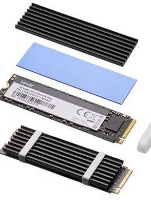 Радиатор m.2 ssd с термопрокладкой 3мм также для playstation 5 ssd