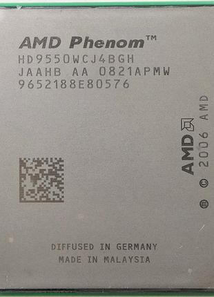 Процессор amd phenom x4 9550 2.20ghz/2mb/3.6gt/s (hd9550wcj4bgh) sam2+, tray