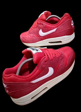 Кроссовки nike air max 1 gym red sail / 537383-611 / eur42 / 27см / оригинал