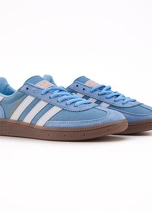 Кроссовки женские adidas spezial handball blue white (38-42 размер)
