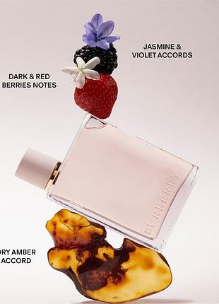 🍓оригінал burberry her eau de pafum парфумована вода для жінок, жіночий фруктовий аромат пробник