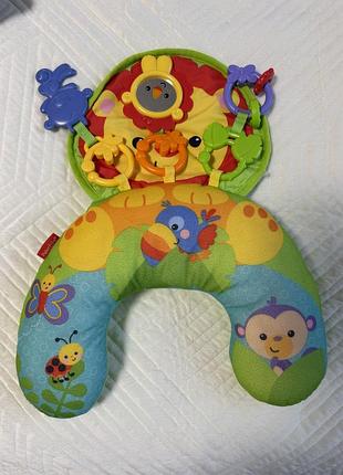 Розвиваюча іграшка подушка fisher price