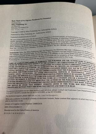 Посібник "basic math & pre-algebra workbook for dummies" 3