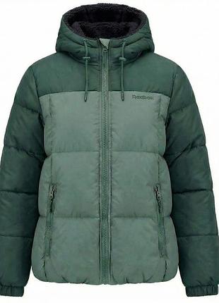 Оригинал женская двусторонняя зимняя куртка-пуховик reebok hunter