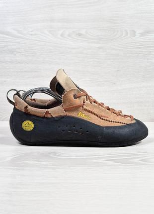 Замшевые скальники / обувь для скалолазания la sportiva mythos оригинал, размер 42.5