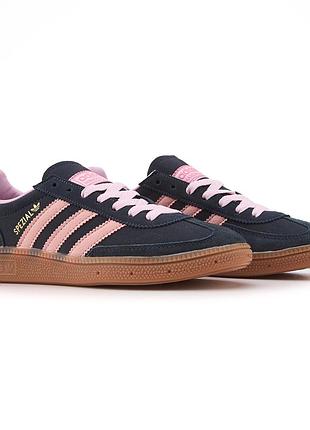Кросівки жіночі adidas spezial navy blue pink (36-38, 40-41 розмір)