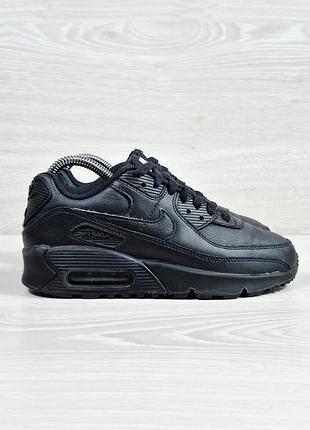 Черные повседневные кроссовки nike air max 90 ltr оригинал, размер 35.5