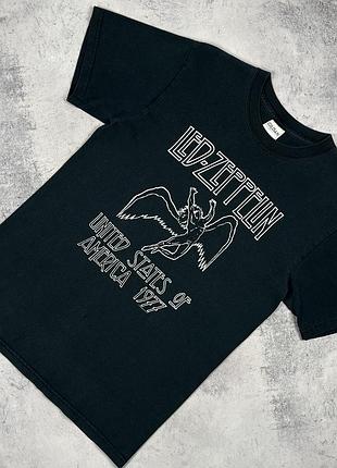 Vintage led zeppelin вінтажна мерч футболка лед зеппелін розмір s 2000 рік