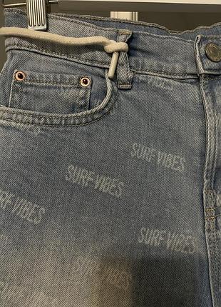 Джинсовые шорты zara 3
