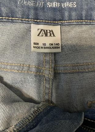 Джинсовые шорты zara 4