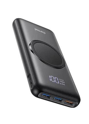 Charmast power bank 20 000 mah – быстрая зарядка pd 22,5 вт с беспроводной зарядкой