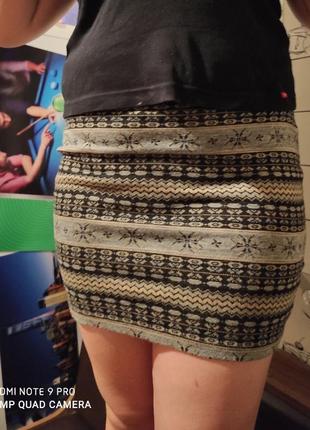 Теплая юбка